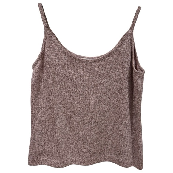 Vintage‎ Y2K St. John Collection Pink Sparkle Babydoll Tank Party Size M - Picture 2 of 10